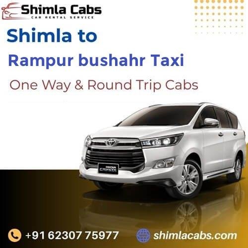 Shimla to Rampur bushahr Taxi Service